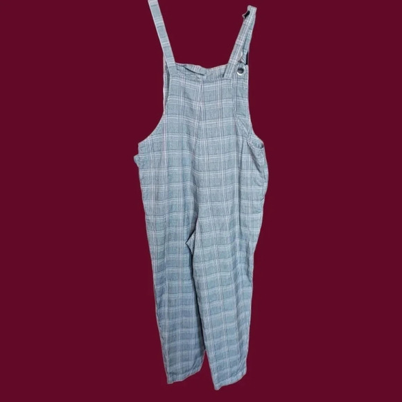 Divided women overall romper gray/ blk colors size 2 - Picture 3 of 10